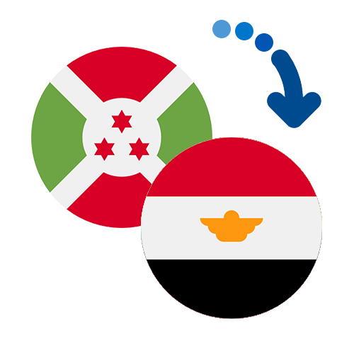 ¿Cómo mandar dinero de Burundi a Egipto?