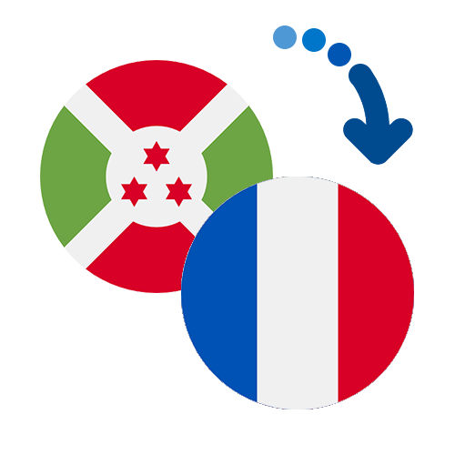 How to send money from Burundi to France