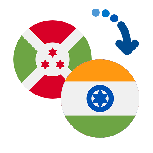 How to send money from Burundi to India