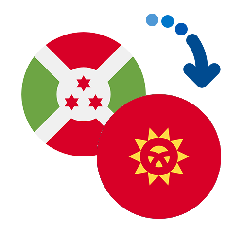 How to send money from Burundi to Kyrgyzstan