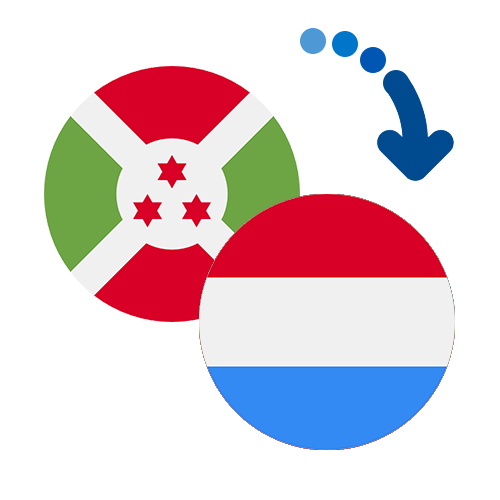 Wie kann man online Geld von Burundi nach Luxemburg senden?