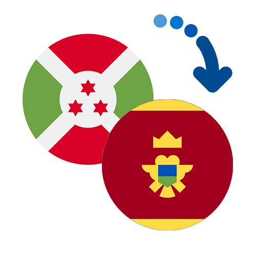 Jak wysłać pieniądze z Burundi do Czarnogóry online?