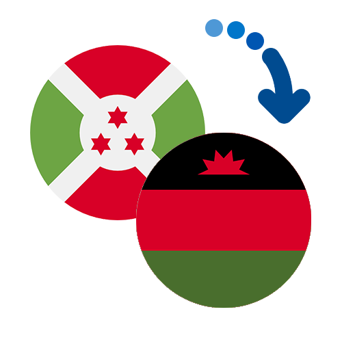 Wie kann man online Geld von Burundi nach Malawi senden?