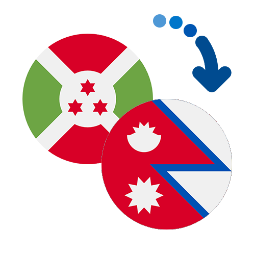 ¿Cómo mandar dinero de Burundi a Nepal?