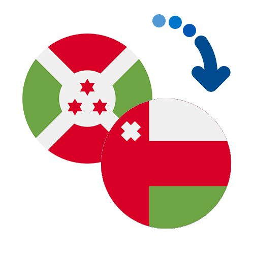 Wie kann man online Geld von Burundi nach Oman senden?