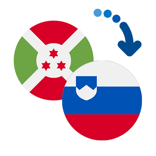 Wie kann man online Geld von Burundi nach Slowenien senden?