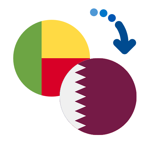 ¿Cómo mandar dinero de Benín a Qatar?