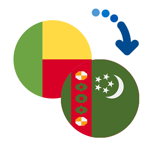 ¿Cómo mandar dinero de Benín a Turkmenistán?