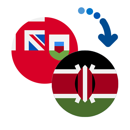 Wie kann man online Geld von Bermuda nach Kenia senden?