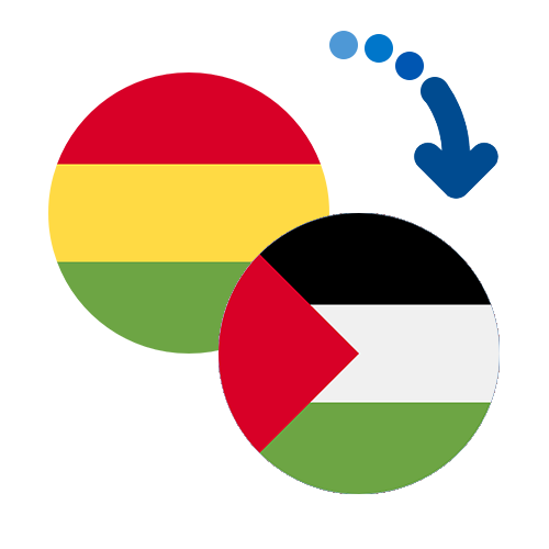 How to send money from Bolivia to Palestine