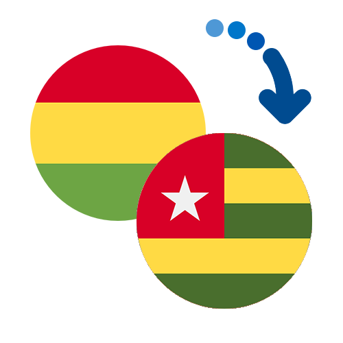 How to send money from Bolivia to Togo