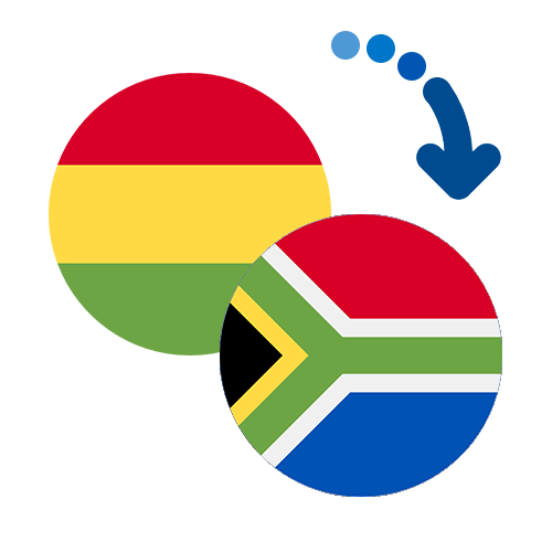¿Cómo mandar dinero de Bolivia a Sudáfrica?