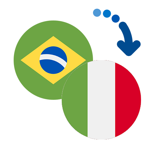 How to send money from Brazil to Italy