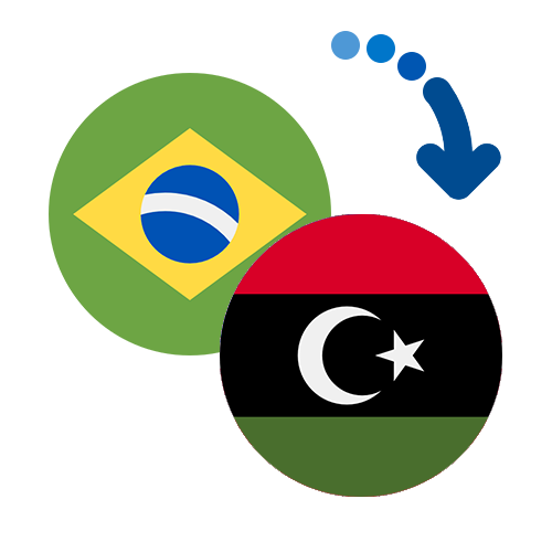 Wie kann man online Geld von Brasilien nach Libyen senden?