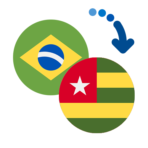 How to send money from Brazil to Togo