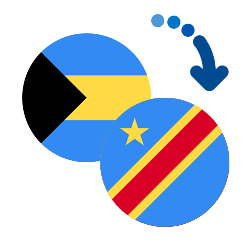 Wie kann man online Geld von den Bahamas nach Kongo senden?