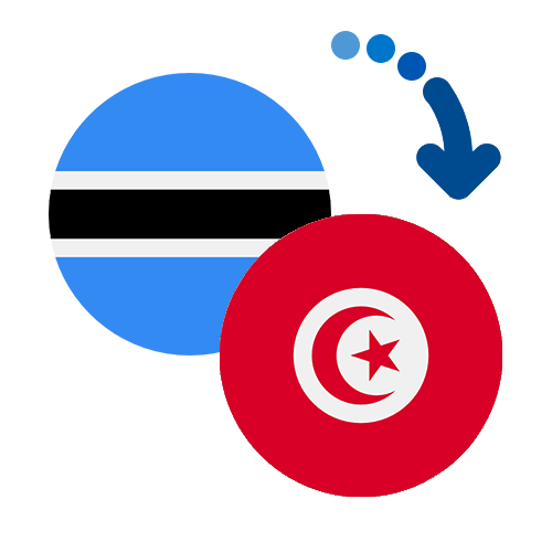 How to send money from Botswana to Tunisia