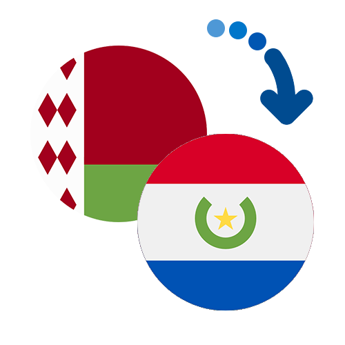 Wie kann man online Geld von Belarus nach Paraguay senden?