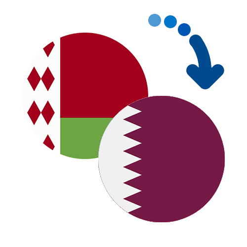 Wie kann man online Geld von Belarus nach Katar senden?