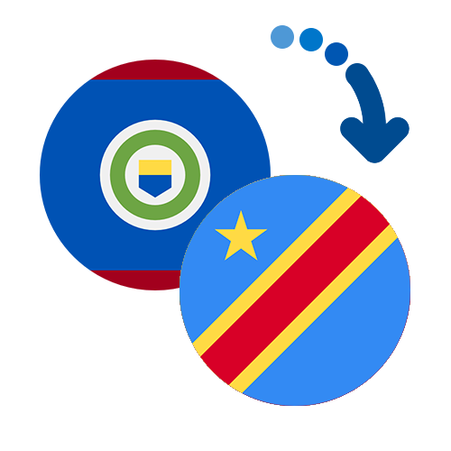 Jak wysłać pieniądze z Belize do Demokratycznej Republiki Konga online?