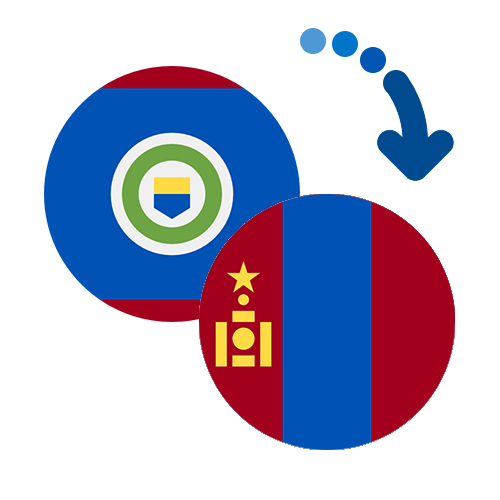 ¿Cómo mandar dinero de Belice a Mongolia?