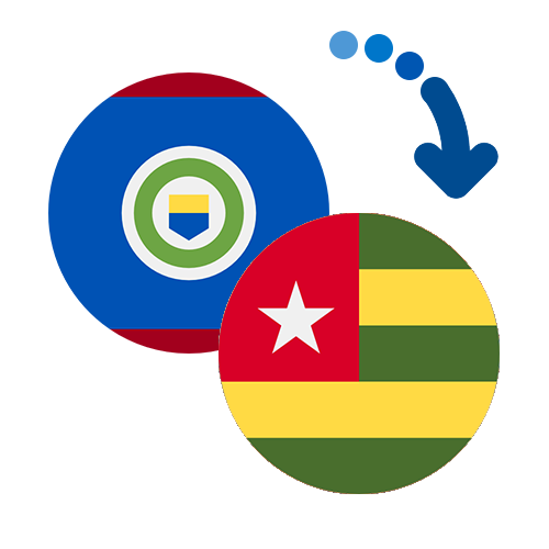 Jak wysłać pieniądze z Belize do Togo online?