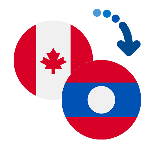 Jak wysłać pieniądze z Kanady do Laosu online?