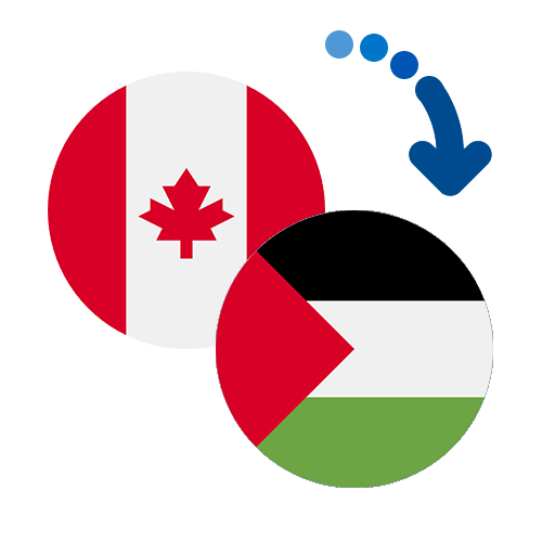 Как перевести деньги из Канады в Палестину
