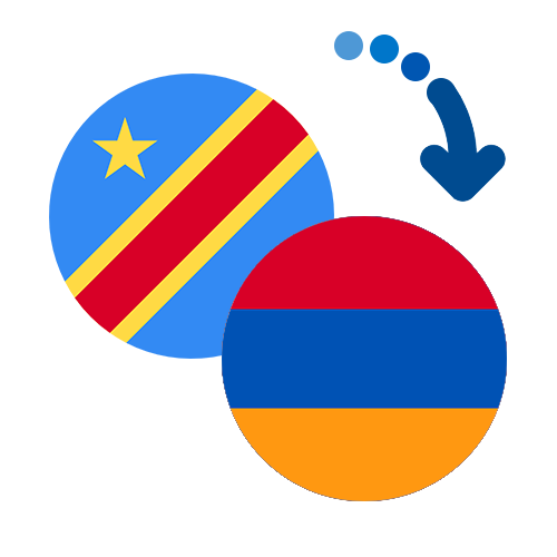 Jak wysłać pieniądze z Demokratycznej Republiki Konga do Armenii online?