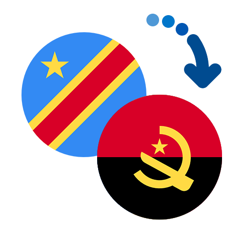 Wie kann man online Geld von Kongo nach Angola senden?