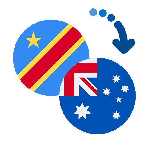 Wie kann man online Geld von Kongo nach Australien senden?