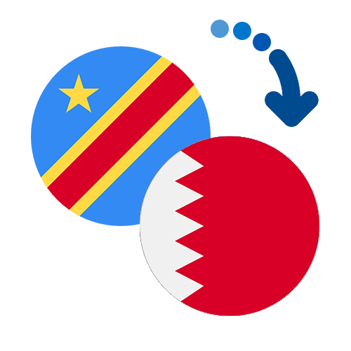 ¿Cómo mandar dinero de el Congo a Bahréin?