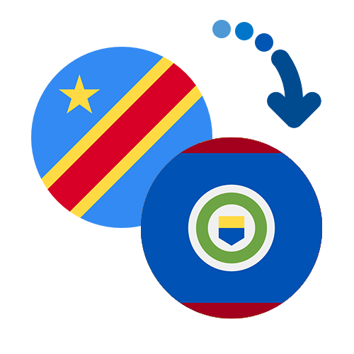 Jak wysłać pieniądze z Demokratycznej Republiki Konga do Belize online?