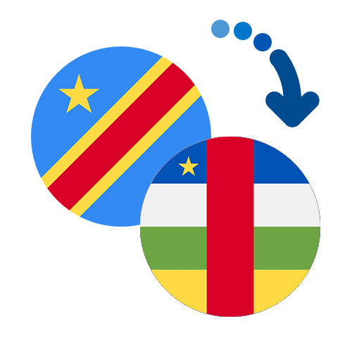 Wie kann man online Geld von Kongo in die Zentralafrikanische Republik senden?