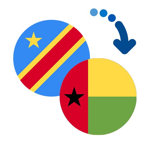 Jak wysłać pieniądze z Demokratycznej Republiki Konga do Gwinei Bissau online?
