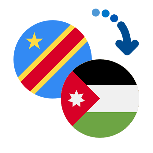 ¿Cómo mandar dinero de el Congo a Jordania?