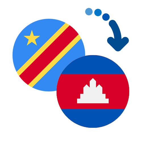 ¿Cómo mandar dinero de el Congo a Camboya?