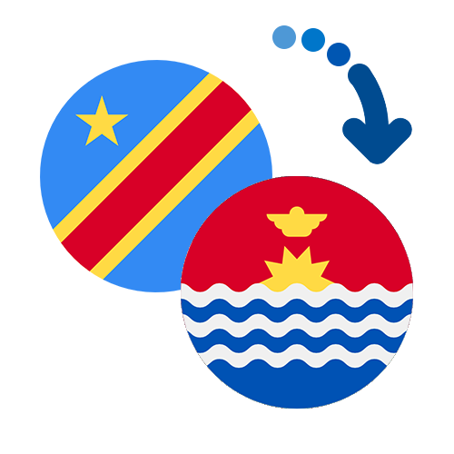 Jak wysłać pieniądze z Demokratycznej Republiki Konga do Kiribati online?