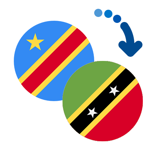 Wie kann man online Geld von Kongo nach St. Kitts und Nevis senden?