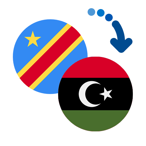 ¿Cómo mandar dinero de el Congo a Libia?