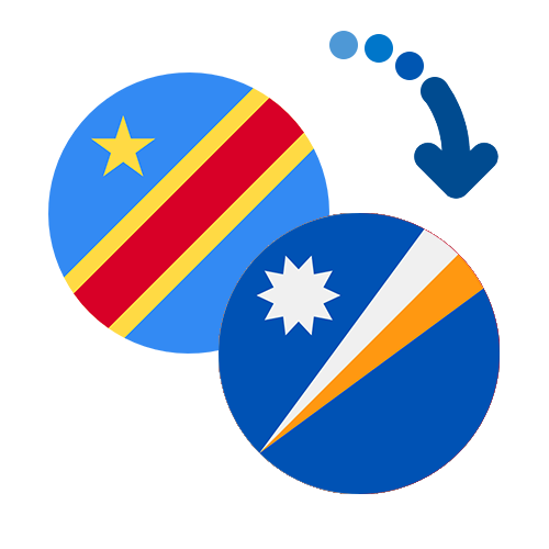 Jak wysłać pieniądze z Demokratycznej Republiki Konga na Wyspy Marshalla online?