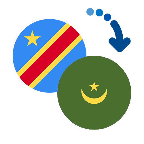 How to send money from Congo to Mauritania