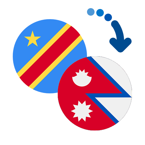 Wie kann man online Geld von Kongo nach Nepal senden?