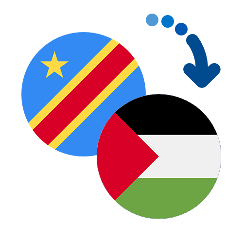 How to send money from Congo to Palestine