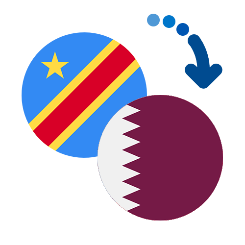 ¿Cómo mandar dinero de el Congo a Qatar?