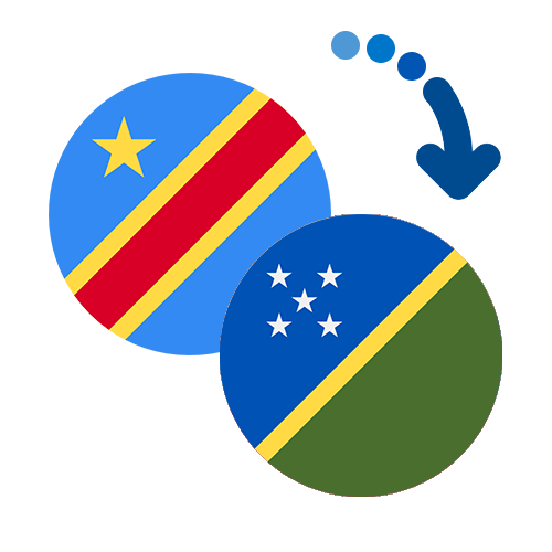 Wie kann man online Geld von Kongo auf die Salomon-Inseln senden?
