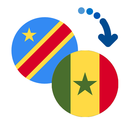¿Cómo mandar dinero de el Congo a Senegal?