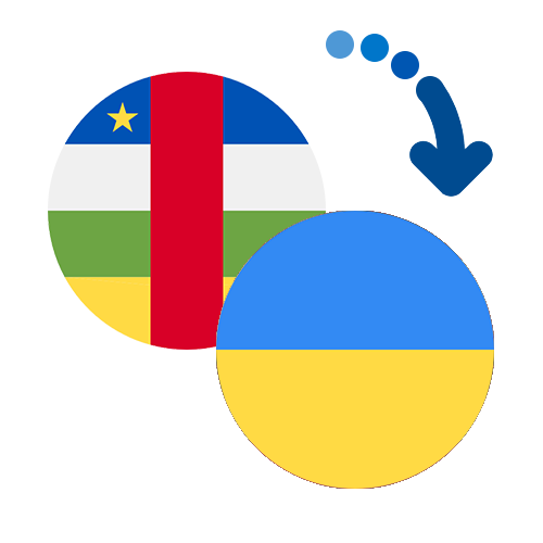 ¿Cómo mandar dinero de la República Centroafricana a Ucrania?