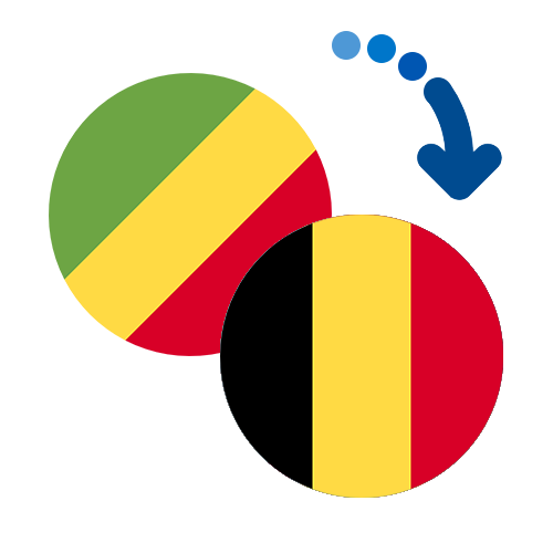 Wie kann man online Geld von Kongo (RDC) nach Belgien senden?