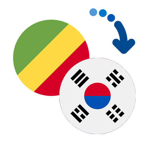 ¿Cómo mandar dinero de el Congo (RDC) a Corea del Sur?